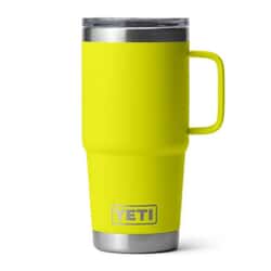 Yeti Rambler 20 Oz Travel Mug Firefly Yellow