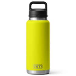 Yeti Rambler 36 Oz Bottle Chug Cap Firefly Yellow