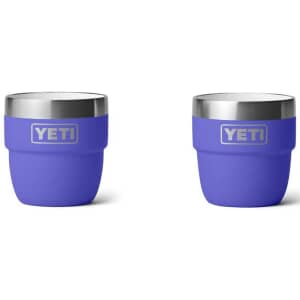 Yeti Rambler 4 Oz Espresso Cup 2 Pack Ultra Marine Violet