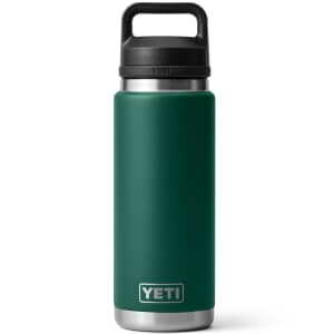 Yeti Rambler 26 Oz Chug Bottle Black Forest Green