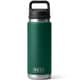 Yeti Rambler 26 Oz Chug Bottle Black Forest Green