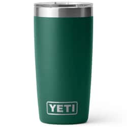 Yeti Rambler 10 Oz Tumbler Black Forest Green