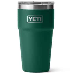 Yeti Rambler 20 Oz Stackable Cup Black Forest Green