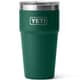 Yeti Rambler 20 Oz Stackable Cup Black Forest Green