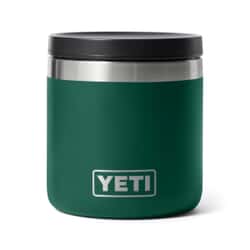 Yeti Rambler 8 Oz Food Jar Black Forest Green