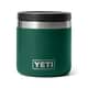 Yeti Rambler 8 Oz Food Jar Black Forest Green
