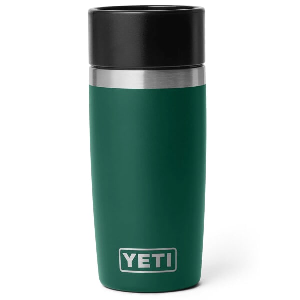 Yeti Rambler 12 Oz Travel Bottle with Commuter Cap Black Forest Green