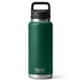 Yeti Rambler 36 Oz Bottle Chug Black Forest Green