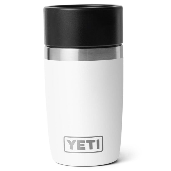 Yeti Rambler 8 Oz Travel Bottle with Commuter Cap White