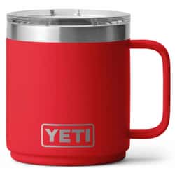 Yeti Rambler 10 Oz Mug with Ceramic Lining Rescue Red