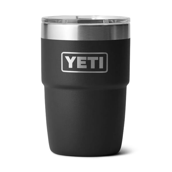 Yeti Rambler 8 Oz Stackable Cup Black Ceramic Lining