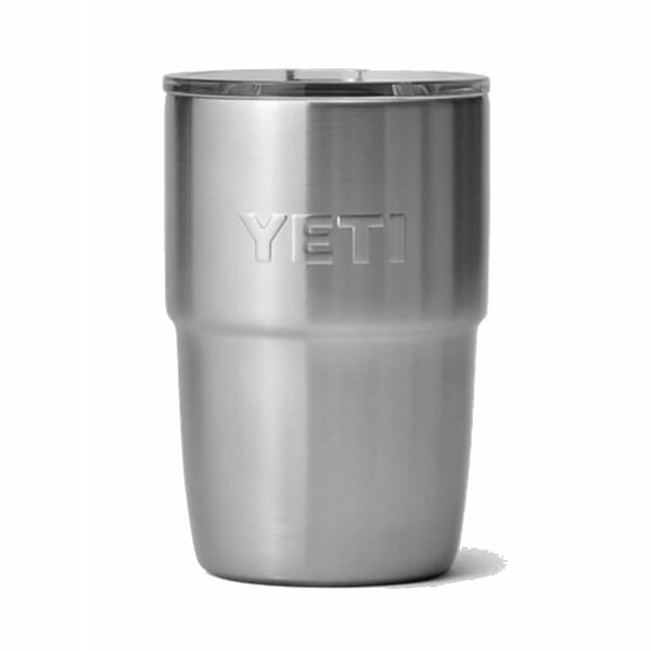 Yeti Rambler 8 Oz Stackable Cup Stainless Steel with Ceramic Lining