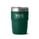 Yeti Rambler 8 Oz Cup Black Forest Green with Ceramic Lining