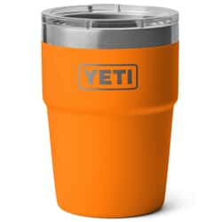 Yeti Rambler 16 Oz Stackable Cup King Crab Orange