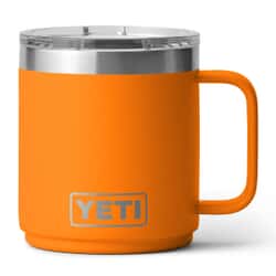 Yeti Rambler 10 Oz Mug King Crab Orange With Ceramic Lining