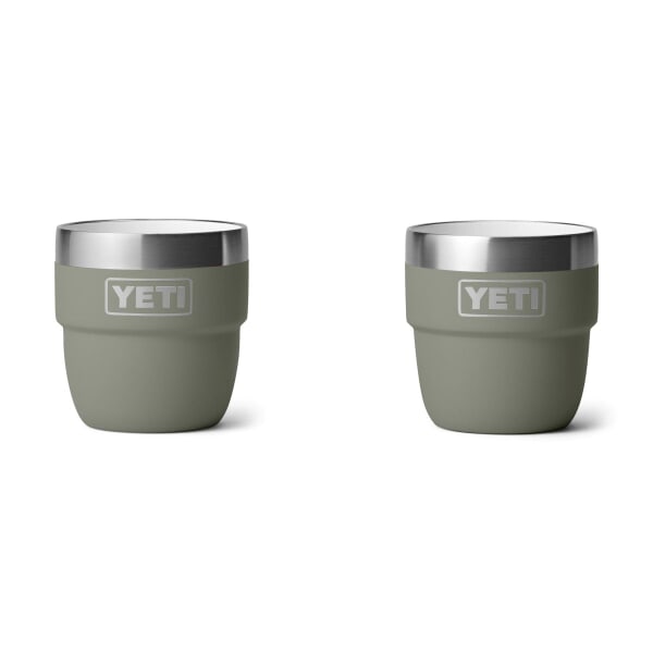 Yeti Rambler 4 Oz Espresso Cup 2 Pack Pampa Green