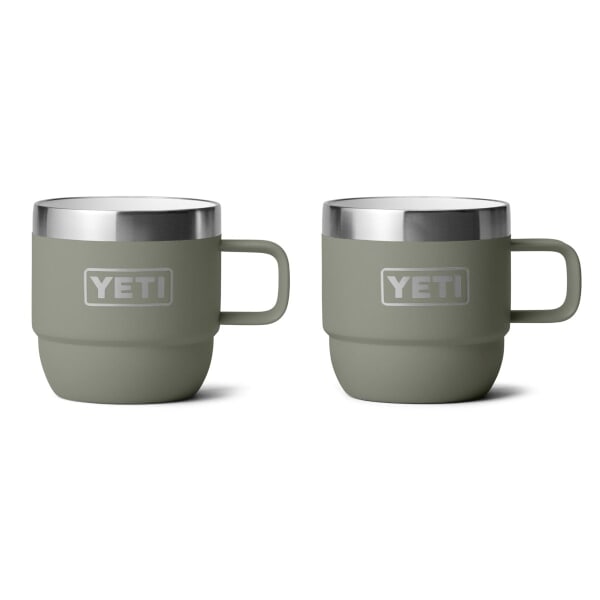 Yeti Rambler 6 Oz Espresso Mug 2 Pack Pampa Green