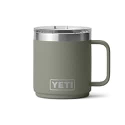 Yeti Rambler 10 Oz Mug with Ceramic Lining Pampa Green