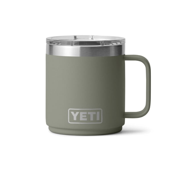 Yeti Rambler 10 Oz Mug with Ceramic Lining Pampa Green