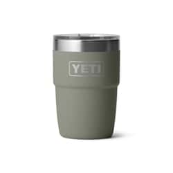 Yeti Rambler 8 Oz Stackable Cup with Ceramic Lining Pampa Green