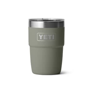 Yeti Rambler 8 Oz Stackable Cup with Ceramic Lining Pampa Green