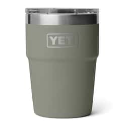 Yeti Rambler 16 Oz Stackable Cup Pampa Green