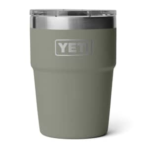 Yeti Rambler 16 Oz Stackable Cup Pampa Green