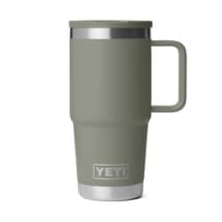 Yeti Rambler 20 Oz Travel Straw Mug Pampa Green
