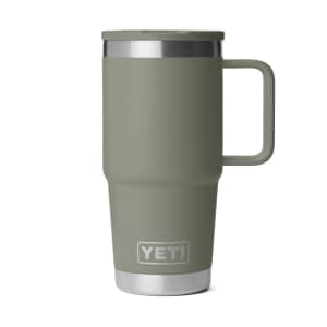 Yeti Rambler 20 Oz Travel Straw Mug Pampa Green