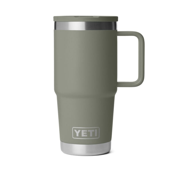 Yeti Rambler 20 Oz Travel Straw Mug Pampa Green