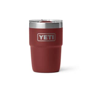 Yeti Rambler 8 Oz Cup With Ceramic Lining Stag Red
