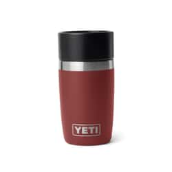 Yeti Rambler 8 Oz Travel Bottle with Commuter Cap Stag Red