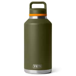 Yeti Rambler 64 Oz Chug Bottle Olive And King Crab Orange
