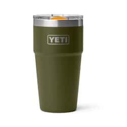 Yeti Rambler 20 Oz Stackable Cup Olive And King Crab