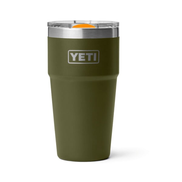 Yeti Rambler 20 Oz Stackable Cup Olive And King Crab