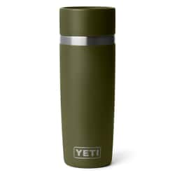 Yeti Rambler 16 Oz Travel Bottle with Commuter Cap Olive And King Crab Orange