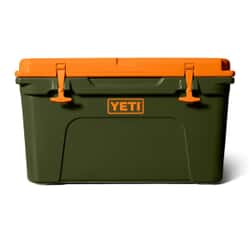 Yeti Tundra 45 Hard Cooler Olive And King Crab Orange