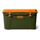 Yeti Tundra 45 Hard Cooler Olive And King Crab Orange