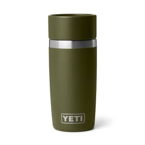 Yeti Rambler 12 Oz Travel Bottle with Commuter Cap Olive And King Crab Orange