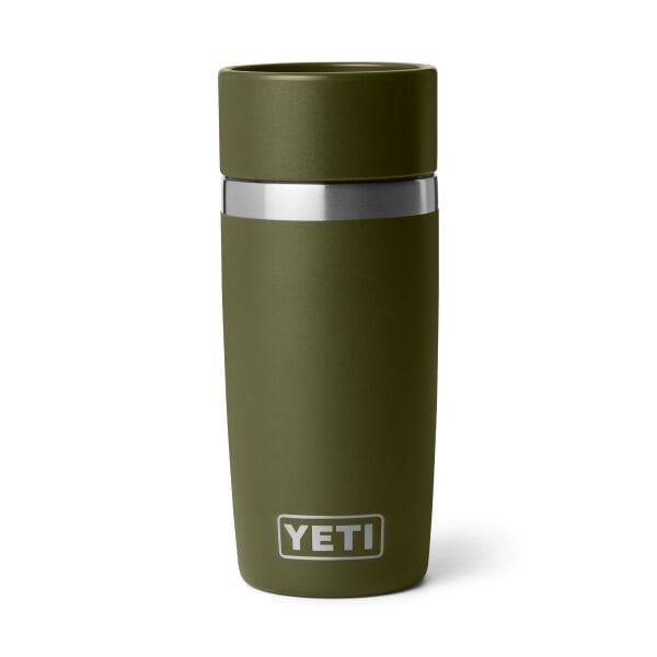 Yeti Rambler 12 Oz Travel Bottle with Commuter Cap Olive And King Crab Orange
