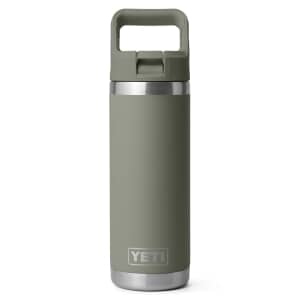 Yeti Rambler 18 Oz Colour Straw Bottle Pampa Green