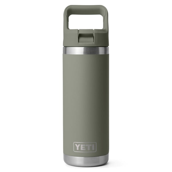 Yeti Rambler 18 Oz Colour Straw Bottle Pampa Green