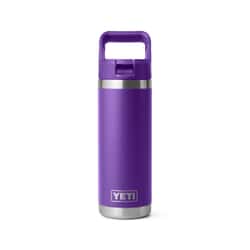 Yeti Rambler 18 Oz Colour Straw Bottle Pace Purple