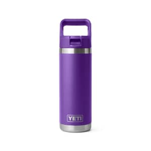 Yeti Rambler 18 Oz Colour Straw Bottle Pace Purple