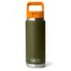 Yeti Rambler 26 Oz Colour Straw Bottle Olive And King Crab Orange