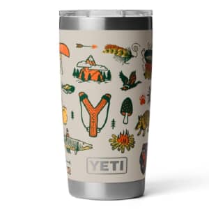 Yeti Rambler 20 Oz Tumbler Cape Summer Camp