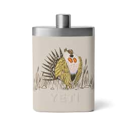 Yeti Rambler 7 Oz Hip Flask Upland Bird Cape