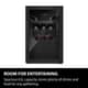 CASO Outdoor Drinks Fridge / Cooler Black RH Hinged 2