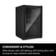 CASO Outdoor Drinks Fridge / Cooler Black RH Hinged 6