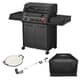 Enders Monroe Pro 4 SIK Turbo Shadow Barbecue With FREE Cover, Rotisserie And Pizza Stone